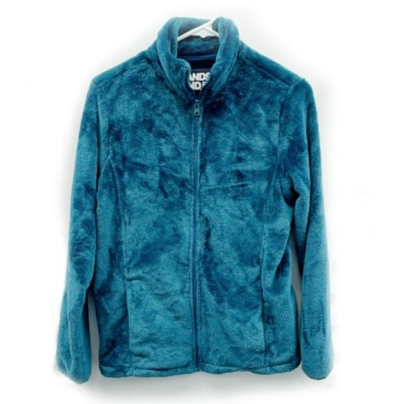 Lands' End Sweaters - Land End Super Soft Blue Fleece Size S